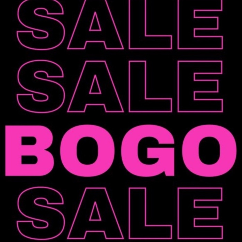All items are BOGO starting now- this weekend!! 
Kids, adults, home, beauty!!